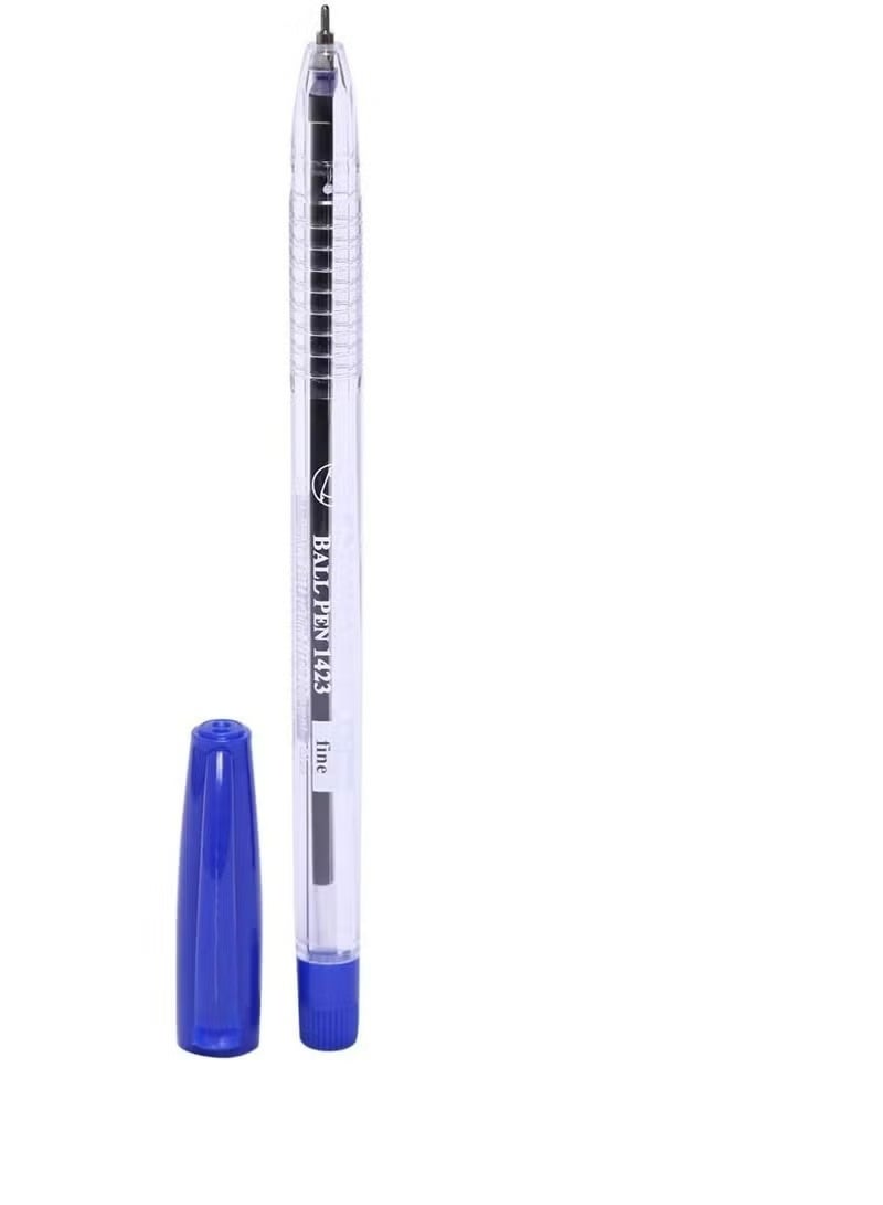 FABER-CASTELL قلم فابر كاستل أزرق 1423 علبة من 50 قطعة - Image 3