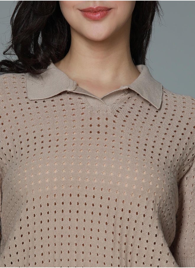 HIGH STAR - Women Brown Tops - Image 1