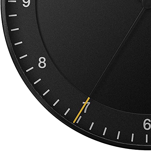 Braun Classic Mixed Analogue Wall Clock Home Gift Bundle with Silent Sweep Movement, Easy to Read, 30cm Diameter in Black + White, Model BC17B, BC17W (2 Pack) - Image 4