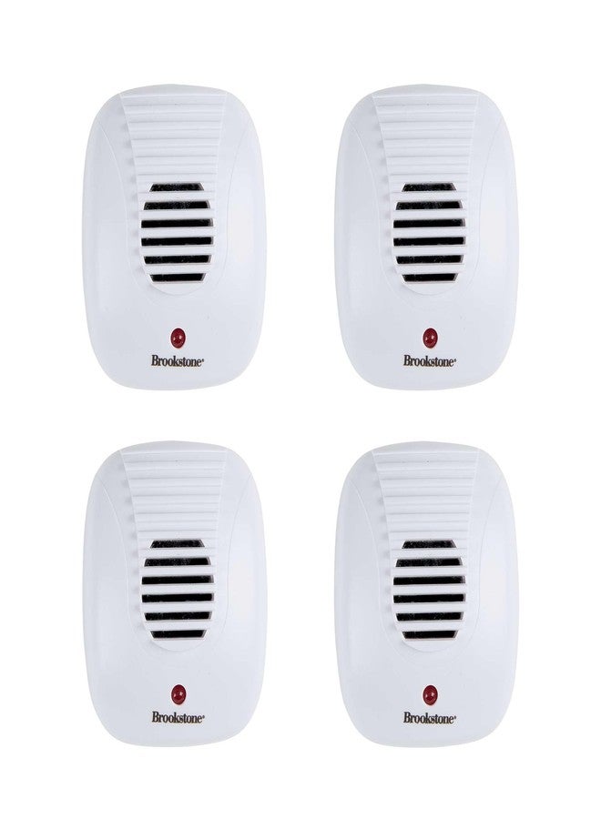 Brookstone Ultrasonic Pest Repeller - 4 Pack - Safe & Effective Chemical Free Pest Deterrent for Home - Image 1