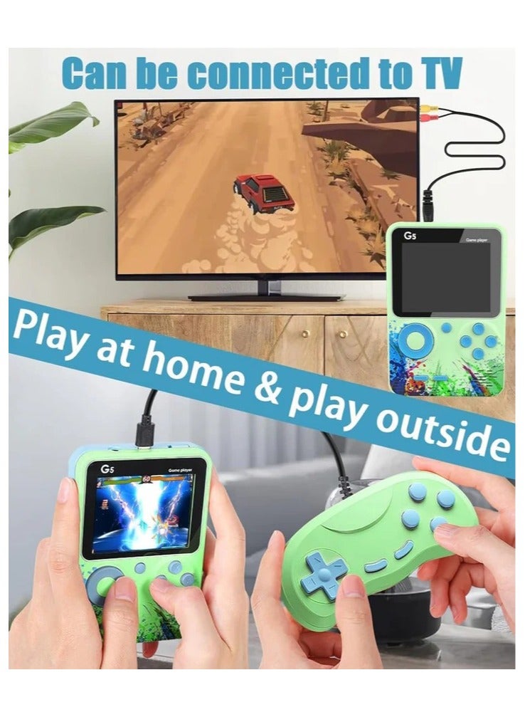 G5 Handheld Classical Game Console  G5 500 in 1 Retro Game Box ,Can Play On TV, 500 Games Like Contra, Tank, Bomber Man Etc - Image 2