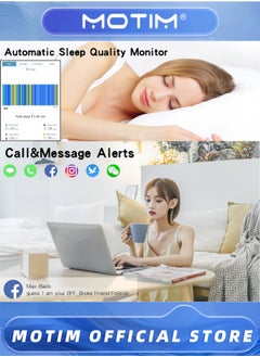 Motim Fitness Tracker with Heart Rate Monitor Sleep Monitor Calorie Counter for Android Phones & iOS Phones Sports Tracker for Women & Men & Kids  - Image 4