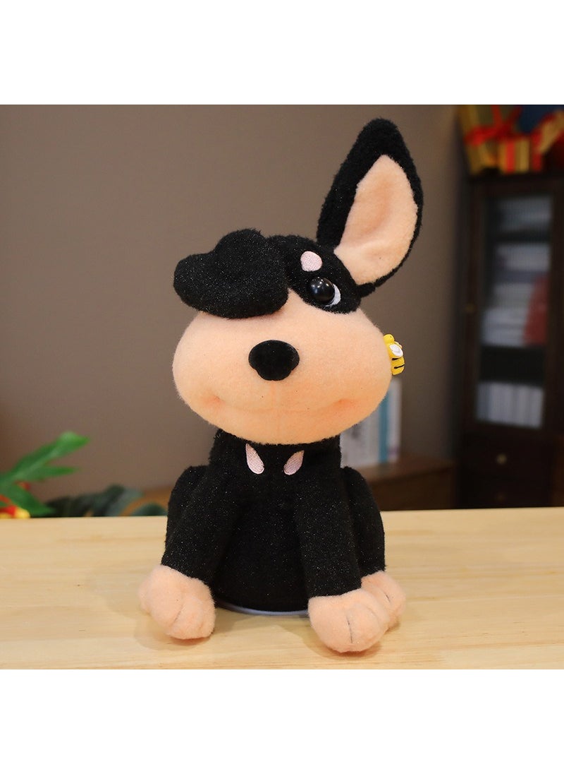 null - Simulating Bee Bite Dog Plush Toy with Sound and Song Bee Dog [Pat Ear Charging Songs to Learn to Speak]] - Image 1