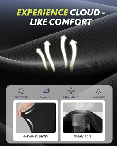 CAMPSNAIL 4 Pack High Waisted Leggings for Women - Soft Tummy Control Slimming Yoga Pants for Workout Running Reg & Plus Size - Image 2