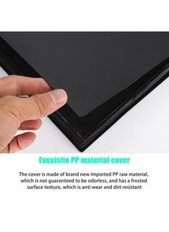 Thoraya 9 Pocket 360 Slots Card Binder Holder 9 Pocket Trading Card Album Folder for Star Album Baseball Football Sports Card T116 Black  - Image 5