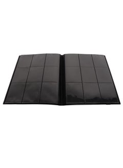 Thoraya 9 Pocket 360 Slots Card Binder Holder 9 Pocket Trading Card Album Folder for Star Album Baseball Football Sports Card T116 Black  - Image 2