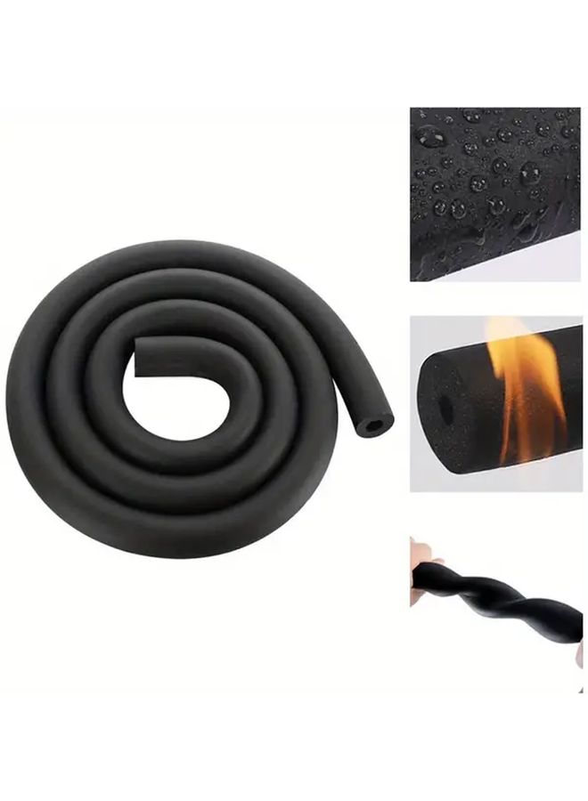 Pipe Insulation Foam Tube 13mm Diameter 70.9 Inch Length 0.35 Inch Thick Durable TPU Anti Freeze Heat Retention For Plumbing And HVAC Systems - Image 3