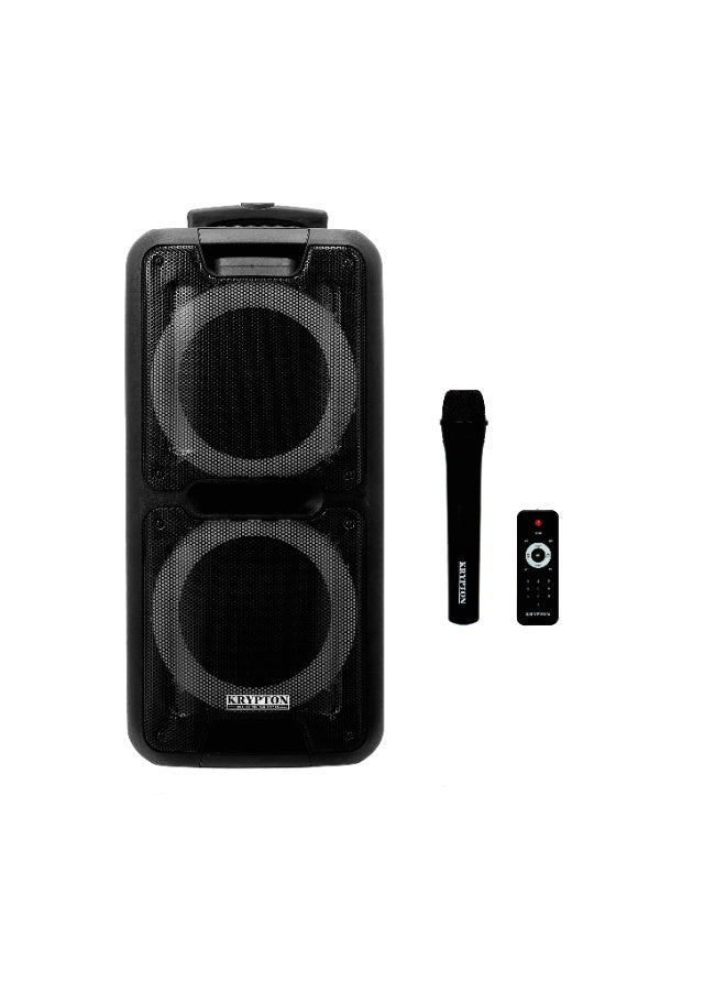 Krypton Portable & Rechargeable Professional Bluetooth Speaker KNMS5201 | 40000W PMPO | TWS, USB, TF, FM Radio | Karaoke with Wireless Mic & Remote | Party & Outdoor Speaker - Image 1
