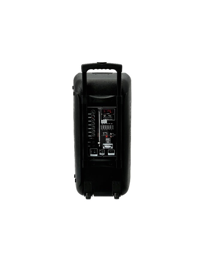 Krypton Portable & Rechargeable Professional Bluetooth Speaker KNMS5201 | 40000W PMPO | TWS, USB, TF, FM Radio | Karaoke with Wireless Mic & Remote | Party & Outdoor Speaker - Image 2