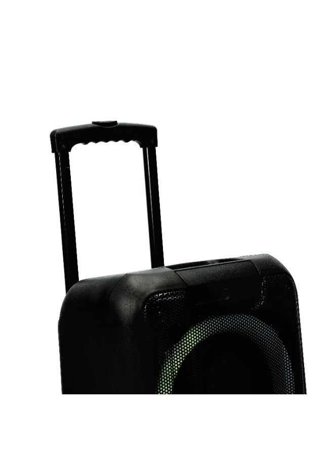 Krypton Portable & Rechargeable Professional Bluetooth Speaker KNMS5201 | 40000W PMPO | TWS, USB, TF, FM Radio | Karaoke with Wireless Mic & Remote | Party & Outdoor Speaker - Image 3