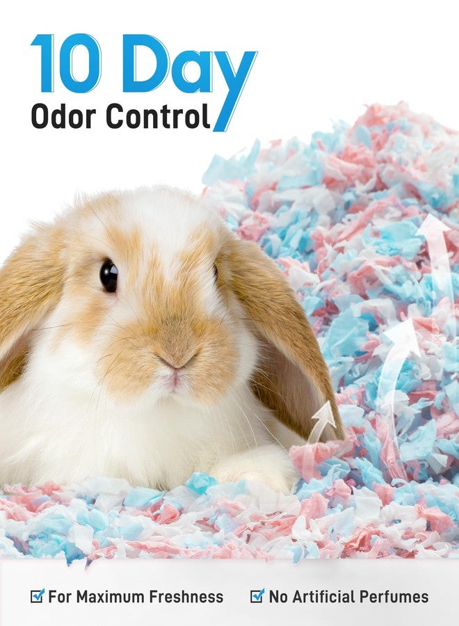 BUCATSTATE Hamster Bedding 50L, 99% Dust-Free Guinea Pig Bedding Odor Control Paper Bedding, Cozy Small Animal Bedding for Rabbit Rat Syrian Dwarf Hamsters Gerbils (Confetti) - Image 5