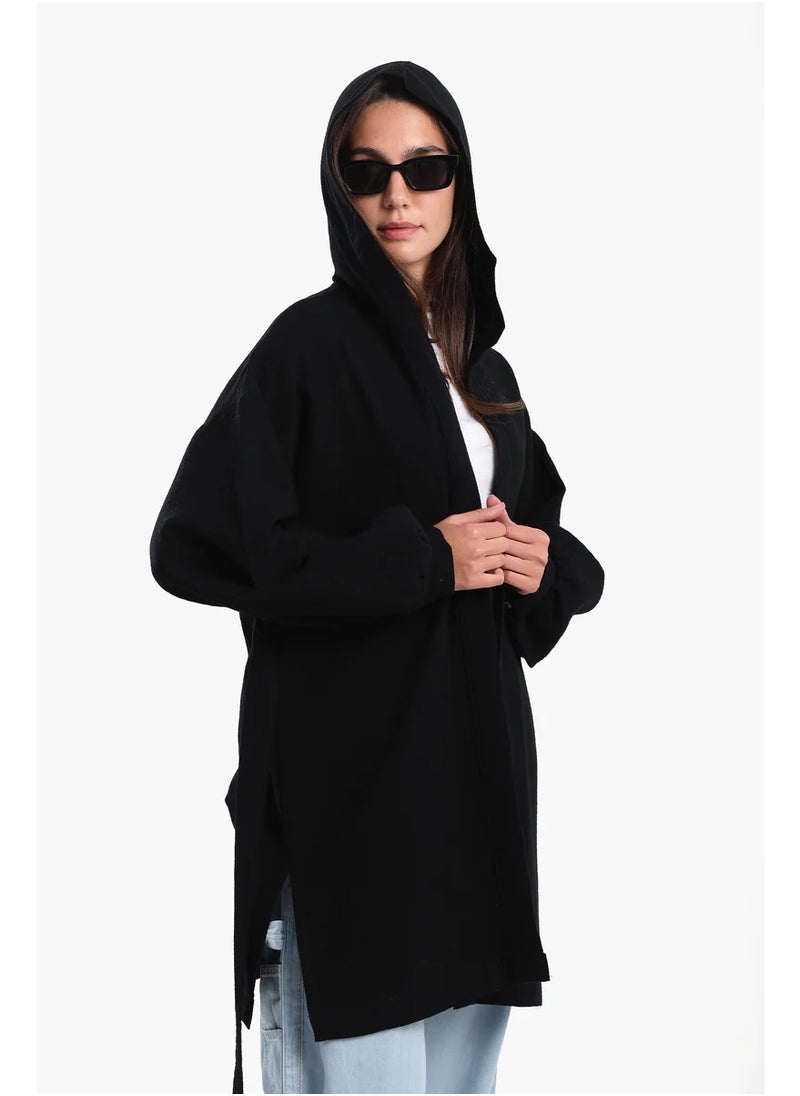 Carina Summer Hooded Cardigan  - Image 1
