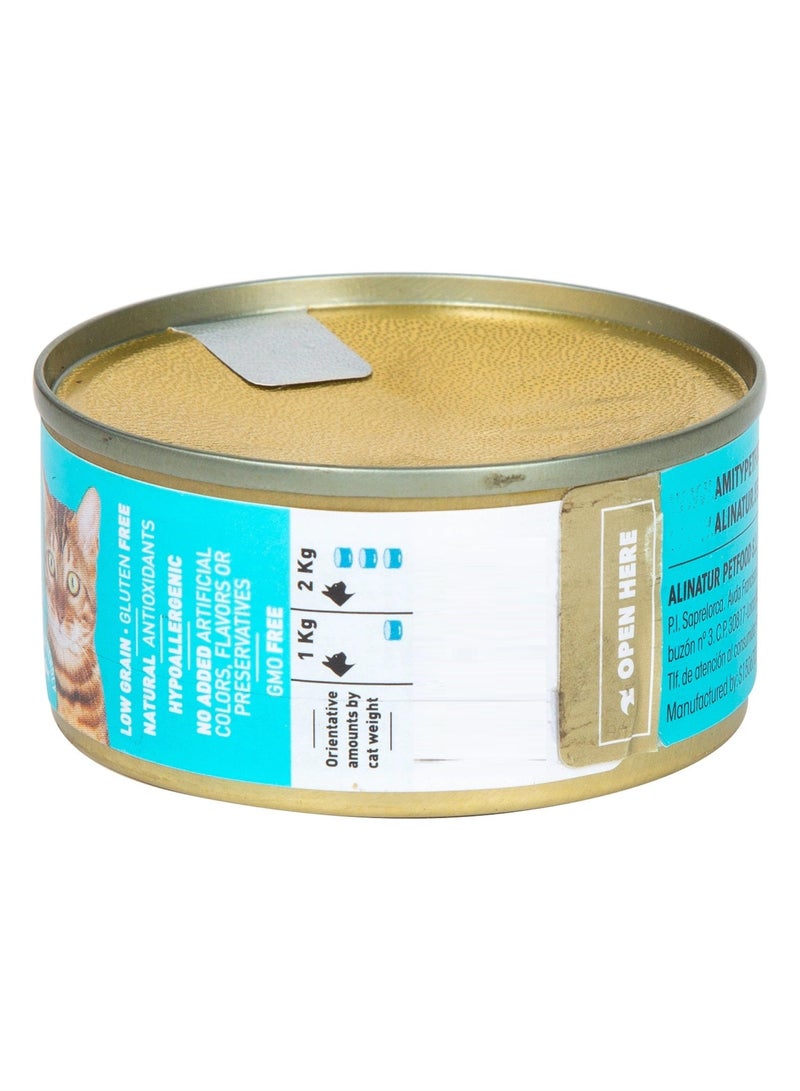 Amity Hake With Cod And Tuna Sterilized Cat 80 G - Image 2