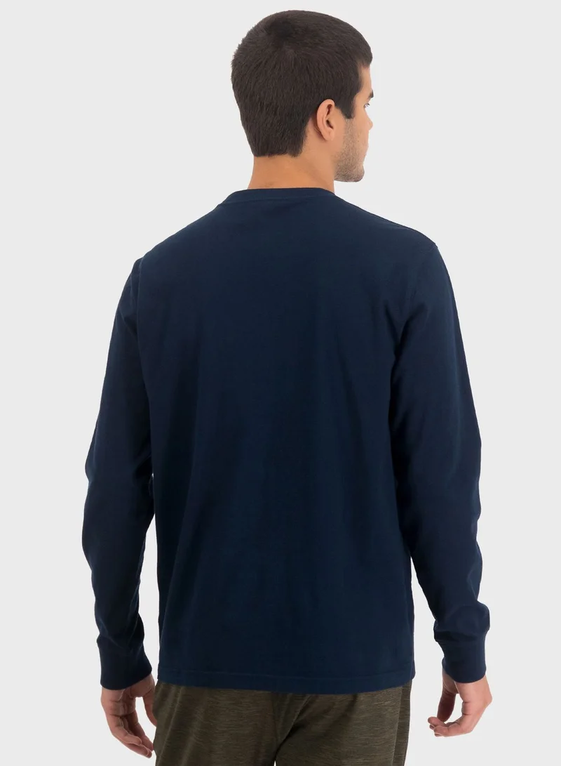 American Eagle Logo Crew Neck T-Shirt
