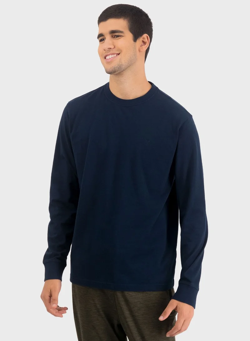 American Eagle Logo Crew Neck T-Shirt