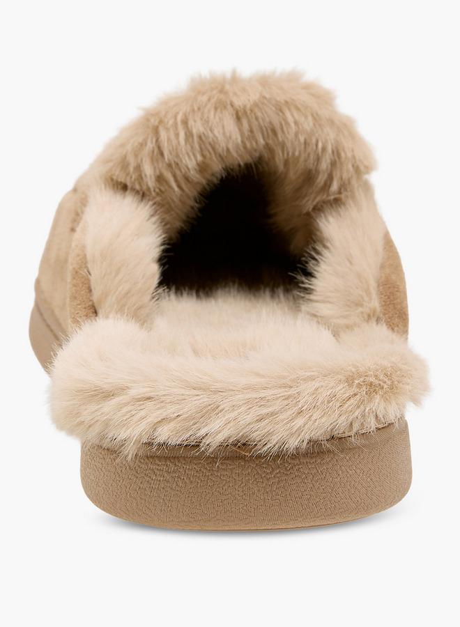 Le Confort Women Faux Fur Bedroom Slippers - Image 4