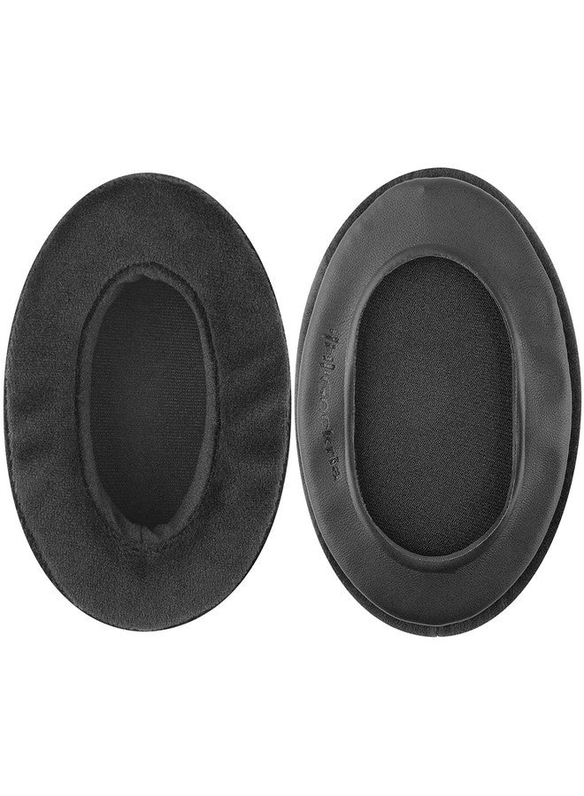 Geekria Comfort Velour Replacement Ear Pads for Sennheiser PC350, HD280 PRO, HD580, Urbanite XL Headphones Ear Cushions, Repair Parts (Black) - Image 3