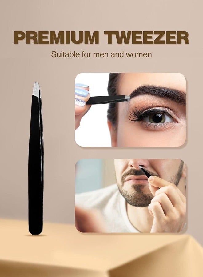 30X Magnifying Mirror with 2 Suction Cups, 3.5 inches Magnified Makeup Mirror and 1 Slant Tweezers - Image 5