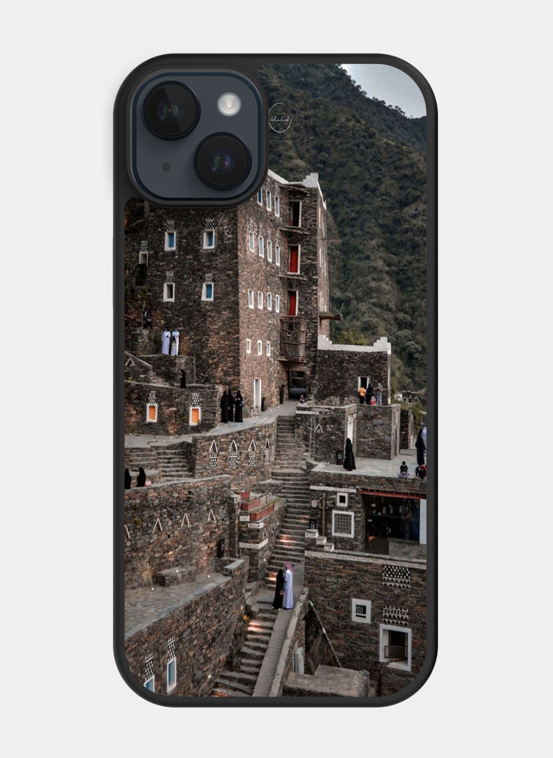 PXLAAT iPhone 14 Plus case cover Old Asiri Building - Image 1