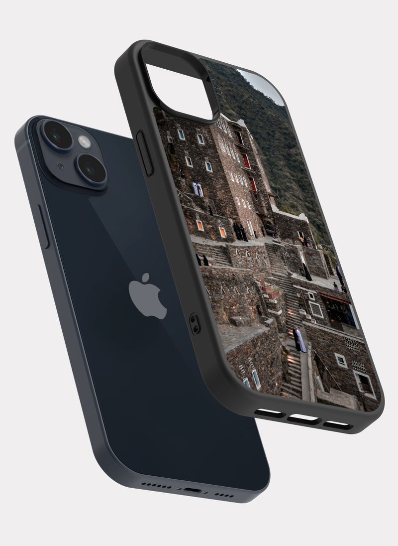 PXLAAT iPhone 14 Plus case cover Old Asiri Building - Image 2