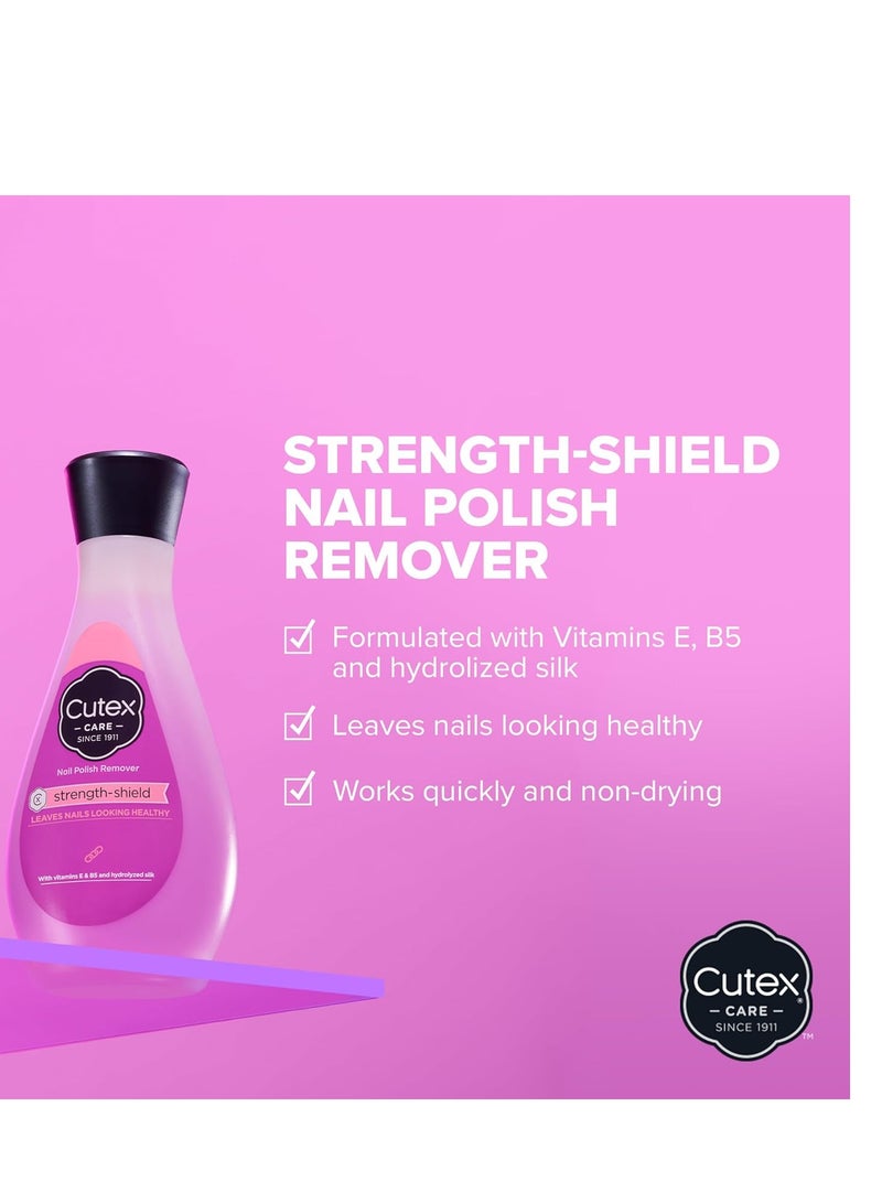 Cutex Strength Shield Nail Polish Remover 6.7 fl oz - Image 3