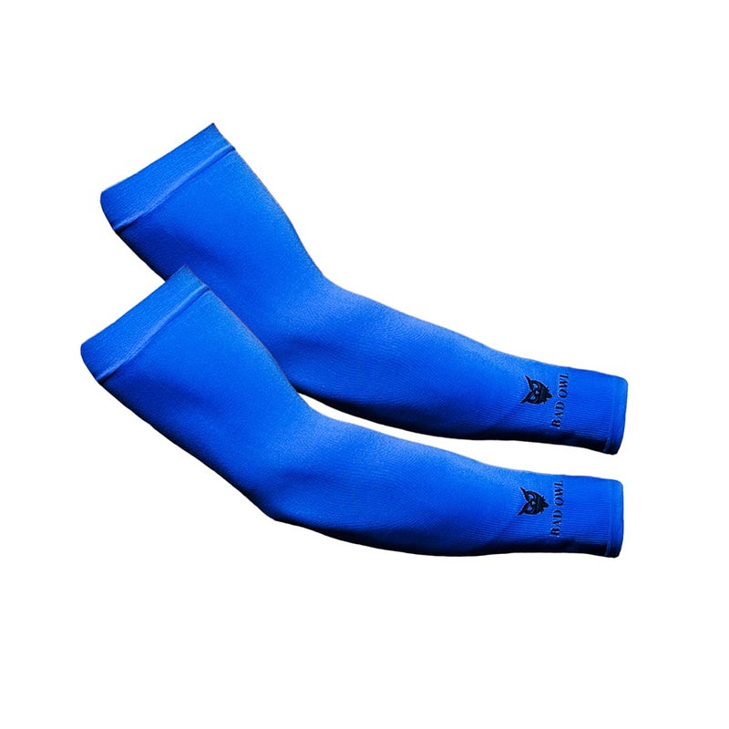 BADOWL Powerflex Gym Sleeves – Unisex Compression Workout Arm Sleeves for Running, Cycling, Gym & Outdoor Sports – UV Protection, Breathable, Stretchable - Image 1
