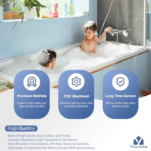 Yoursme 14048000 Universal Extension Set 1” (25mm) Fit for Grohe Grohtherm SmartControl Trims To Operate 3 Water Outlets - Image 5