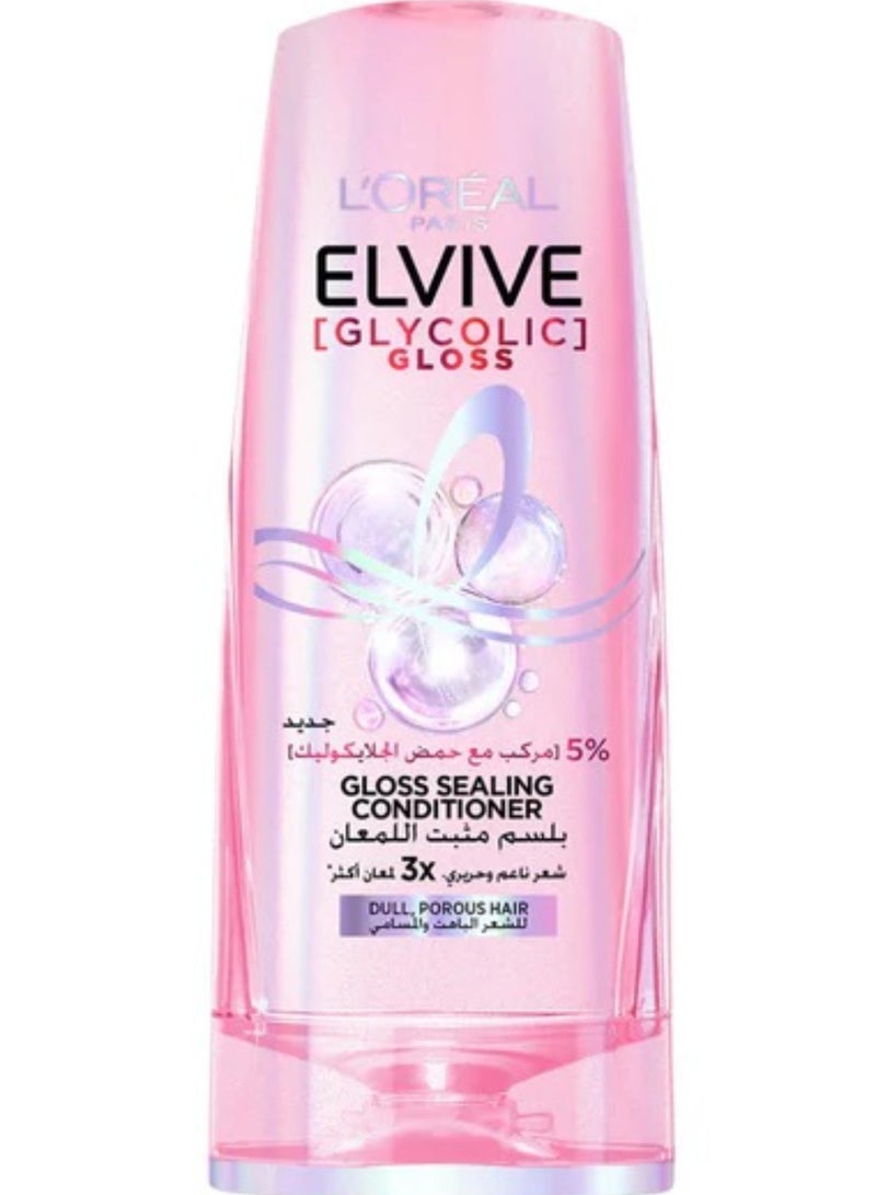 لوريال باريس إلفيف بلسم جليكوليك غلوس للشعر الباهت والمسامي - 200 مل - Image 1