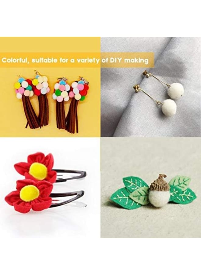 700 Pieces 1 Inch Assorted Pompoms Multicolor Arts and Crafts Pom Poms Balls for Hobby Supplies and Creative Craft DIY Material - Image 5