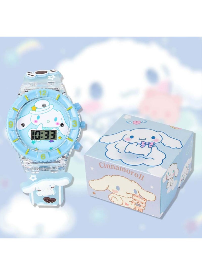 Haoyou 3 Pcs Kids Watches,Flashing Light-Up Dial, Digital Time Display, Adjustable Strap, Fun Character Design, Perfectfor Boys & Girls - Image 4