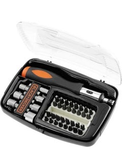 BLACK+DECKER A7062 40 Piece Ratchet Screwdriver Set  - Image 1
