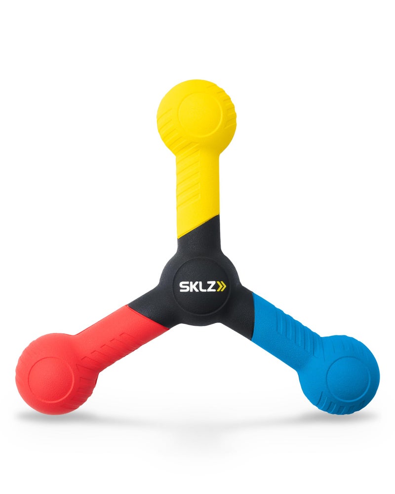 SKLZ unisex adult New version Reactive Catch, Blue/ Yellow/ Red, One Size US - Image 1