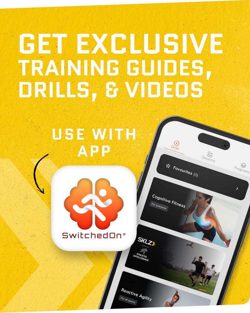 SKLZ unisex adult New version Reactive Catch, Blue/ Yellow/ Red, One Size US - Image 4