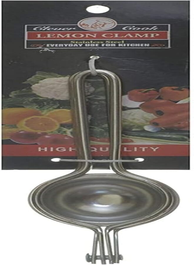 Spaceshoop Stainless steel lemon juicer, silver