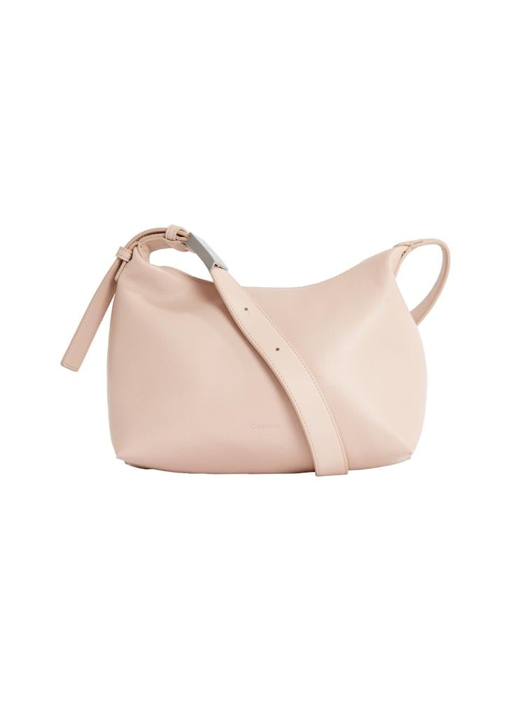 CALVIN KLEIN - MEDIUM CROSSBODY BAG WITH HARDWARE STRAP - Image 1