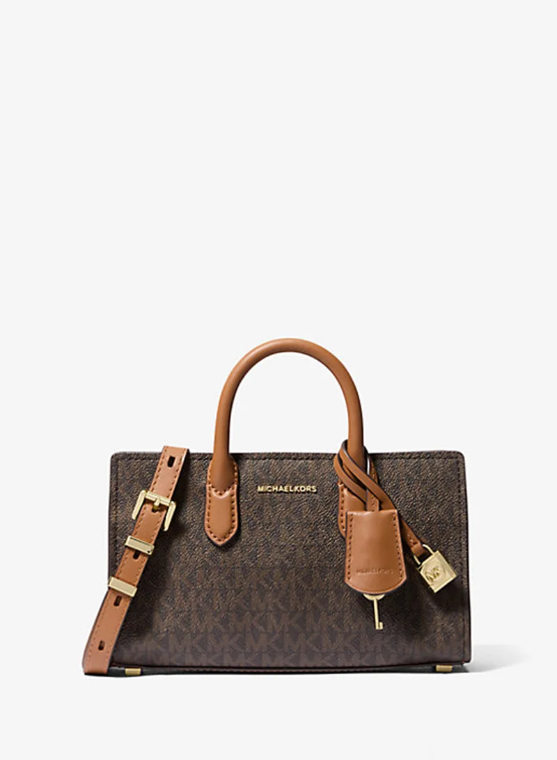 مايكل كورس Scarlett Extra Small Coated Fabric Shoulder Bag