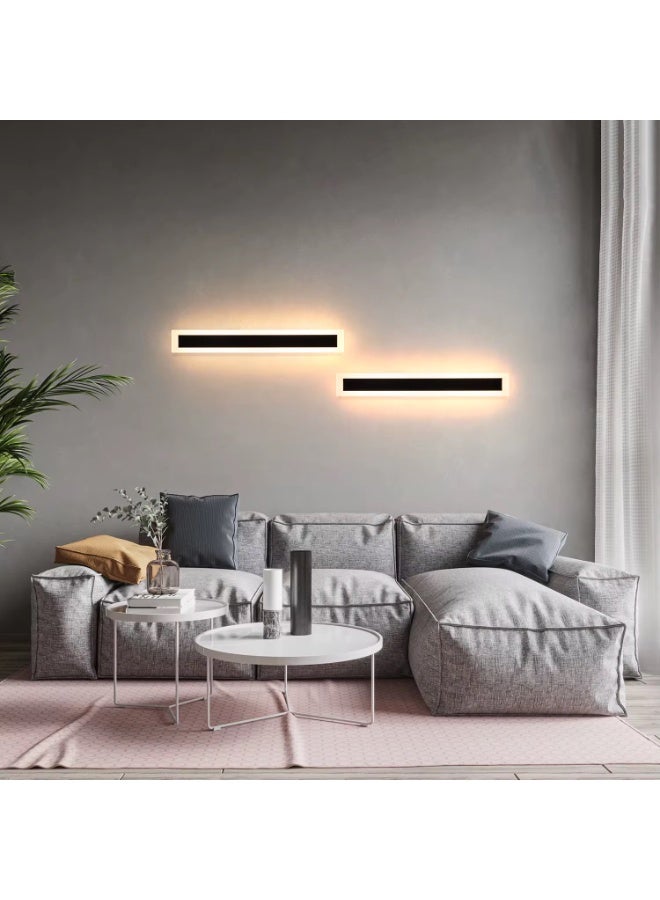 NERFA Modern Outdoor Wall Light Waterproof 18W – Warm Yellow Light - Image 4