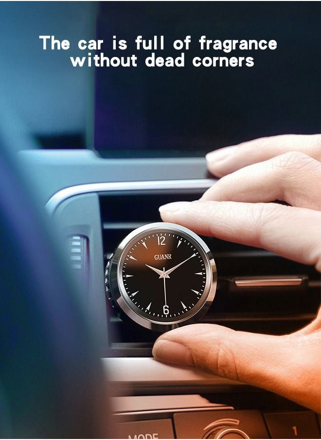 GROIC - Car Aromatherapy,Car Diffuser Vent Clips Essential,Car Air Diffusers Freshener,Vehicular air Vent Clock Fragrance With 3 Fragrant Slices,Car Decoration - Image 1