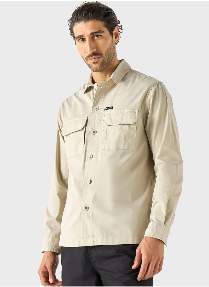 إيكو يو إن إل تي دي. Regualr Fit Pocket Detail Shirt