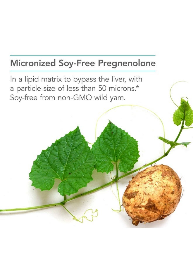 Nutricology Nutricology Pregnenolone Supplement - Progesterone Supplements, Hormone & Stress Support, Made from Non-GMO Wild Yam, Micronized Lipid Matrix, Plant-Sourced, 100mg Scored Tablets - 60 Count - Image 4