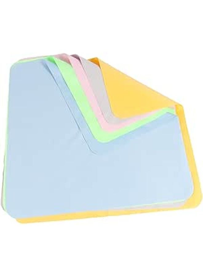 5 Pack Microfiber Cleaning Cloths Grey for Phone Screen Computer Lens Soft Reusable - Image 1