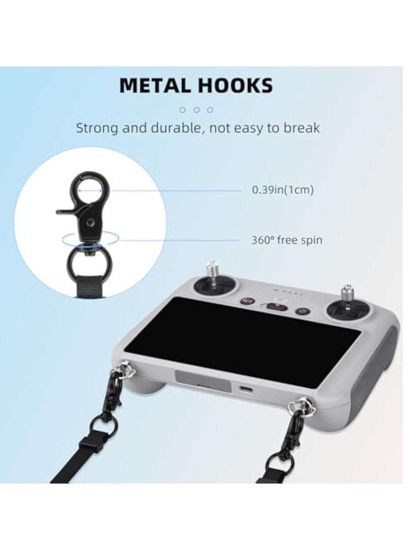 KASTWAVE RC 2 Lanyard, Neck Strap for DJI RC 2 / RC/RC Pro, Soft Leather PU Lanyard, Portable Lanyard Remote Control Neck Strap, for DJI Mini 4 Pro/Mini 3 Pro/AIR 3/Mini 2 SE/Mavic 3 Pro/Classic/AIR 2S - Image 3