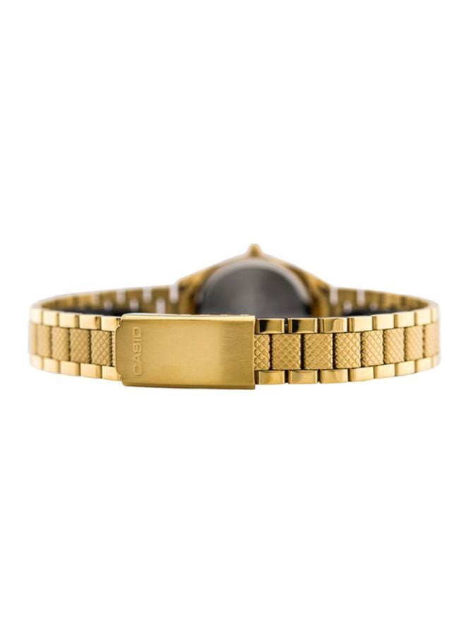 كاسيو ساعة يد بعقارب مقاومة للماء بسوار من الإستانلس ستيل طراز LTP-1274G-7ADF - مقاس 26 مم - لون ذهبي نساء - Image 2
