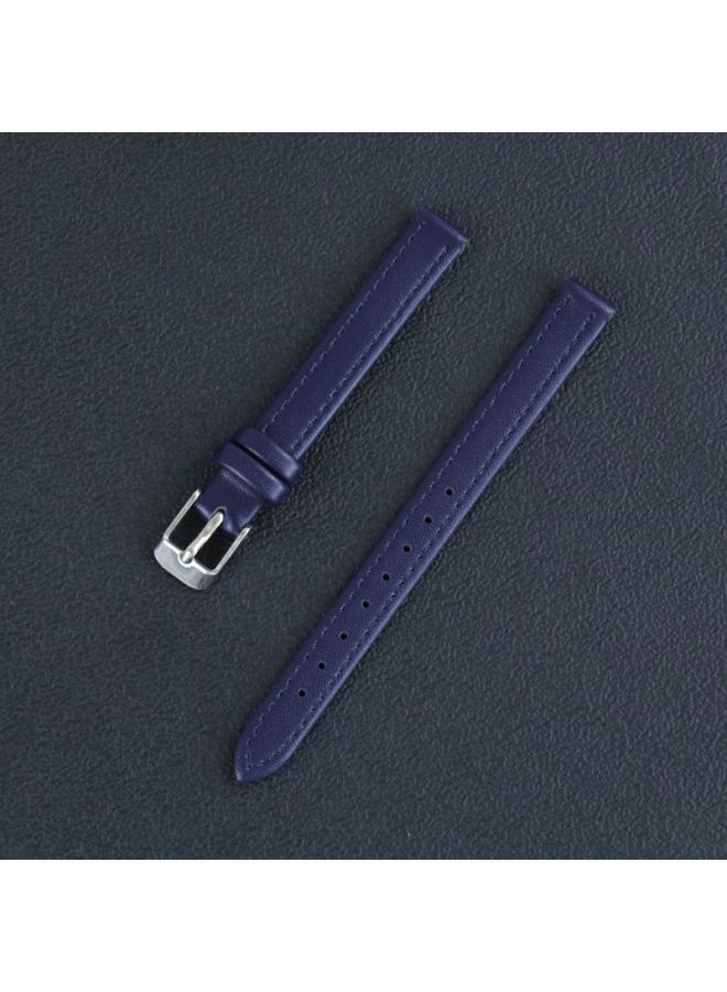 Wear-resistant Leather Watch Strap Cute Women's Waterproof Ultra-thin Watch Strap 0 2 4 6 8 20 22mm