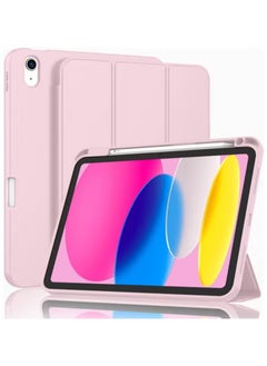 LCYLJGY Case for iPad Air 6th 11-Inch M2 (2024), iPad Air 5/4 (2022/2020 5th/4th Generation 10.9-Inch) with Pencil Holder, Slim Tablet Cover with Soft TPU Back, Auto Wake/Sleep  - Image 1