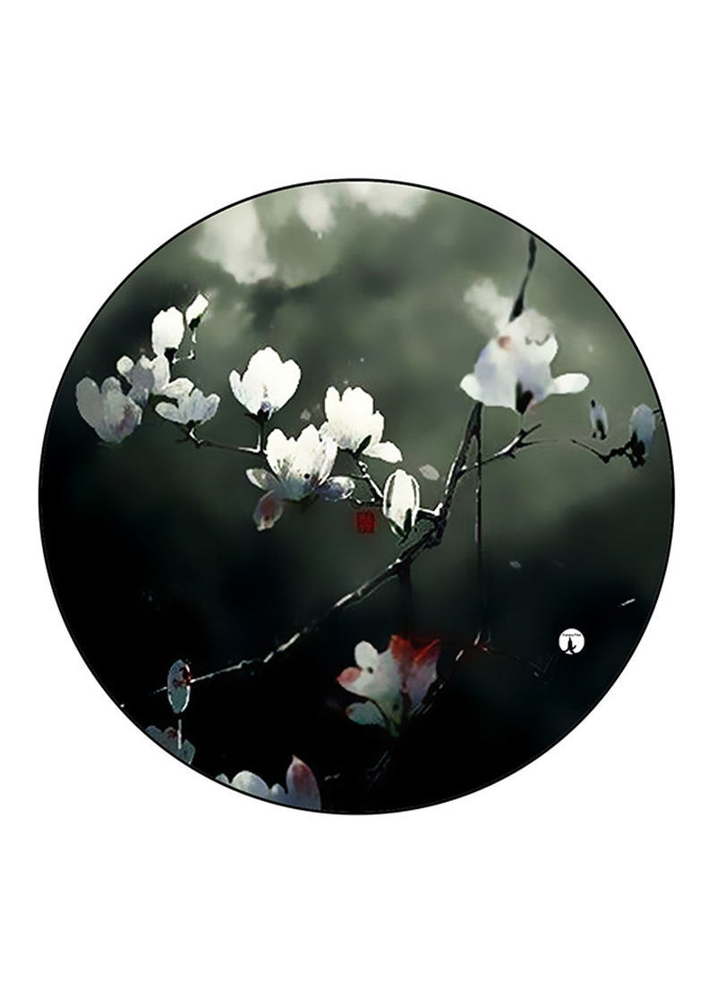 RKN Flowers Printed Mouse Pad Multicolour 