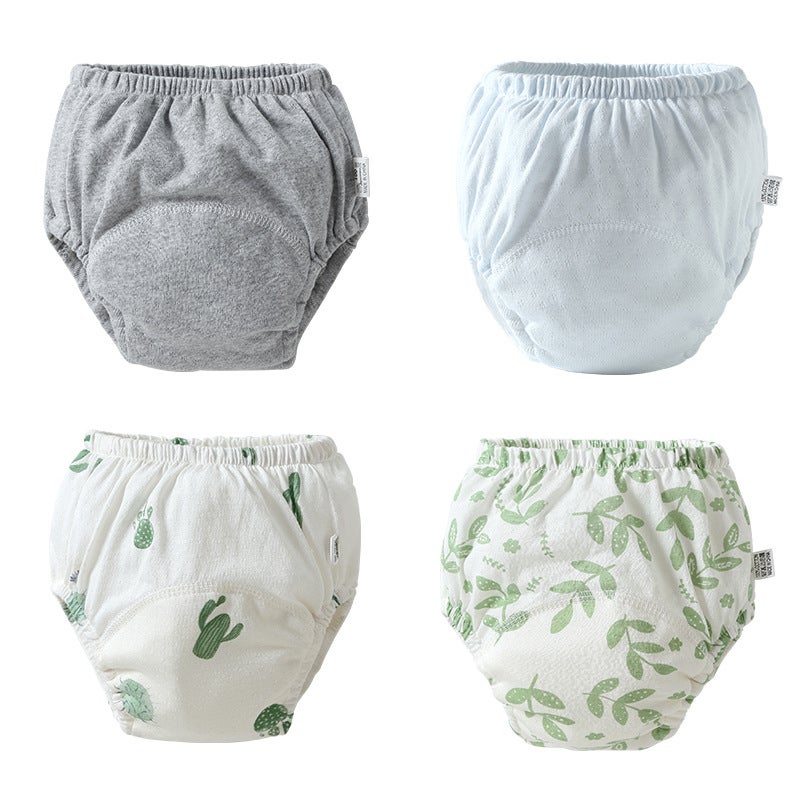 Baby Learning Training Pants Baby Diapers Children's Underwear Diaper Pants Summer Breathable Thin Cotton Shorts - Image 3