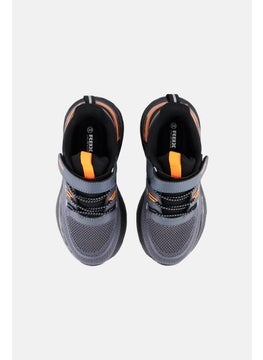 RBX Kids Boy Velcro Closure Outdoor Shoes, Grey Combo  - Image 4