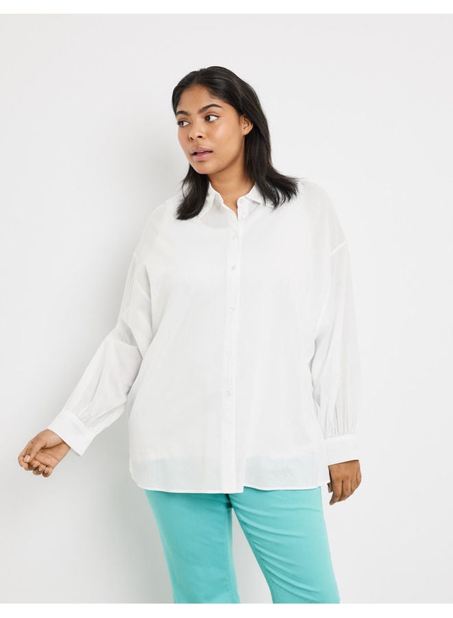 GERRY WEBER Cotton blouse with an animal motif on the back - Image 1