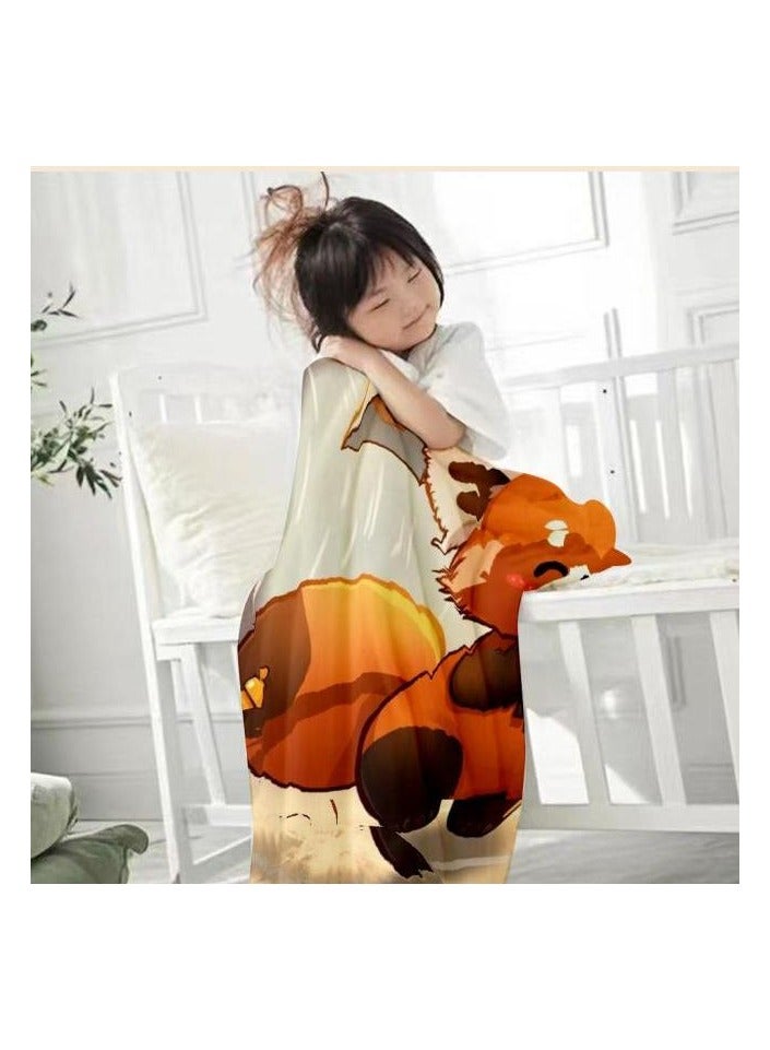 عام بطانية رقيقة من الفانيلا الكرتونية للأطفال والرضع (دافئة ومريحة، ومناسبة للنوم والألعاب) 70 سم * 100 سم - 1188 - Image 2